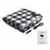 150 110CM Electric Car Blanket Heated 12V Fleece Travel Throw Blanket Warm Gift