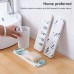 4 PCS Diatom Mud Wash Station Waterproof Pad Toilet Toothbrush Rack Absorbent Pad  Style  Cactus