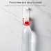 5 PCS Electric Toothbrush Holder Free Perforation Wall  Mounted Dental Storage Rack  White