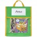 BG20080815 School Children Tote Book Bag Toy Handbag  Green