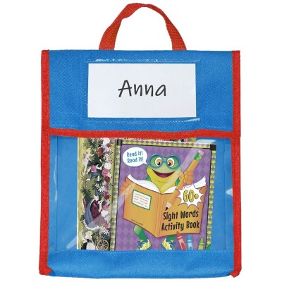 BG20080815 School Children Tote Book Bag Toy Handbag  Blue