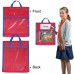 BG20080815 School Children Tote Book Bag Toy Handbag  Blue