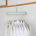 Multi  functional Cloth Hanger Balcony Wardrobe Store Rotating Non  slip Drying Racks